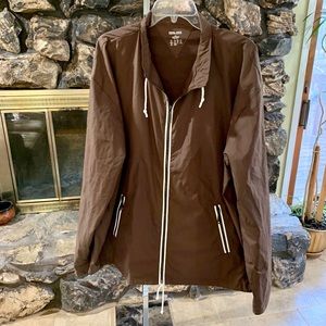 Finish Line New Condition Brown Zipper Jacket